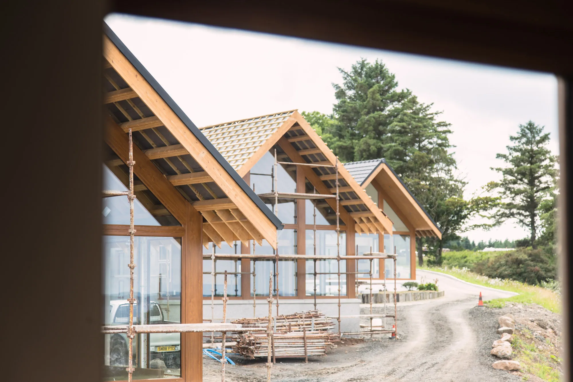 Picture of a house in Ballycastle built by McHenry Bros