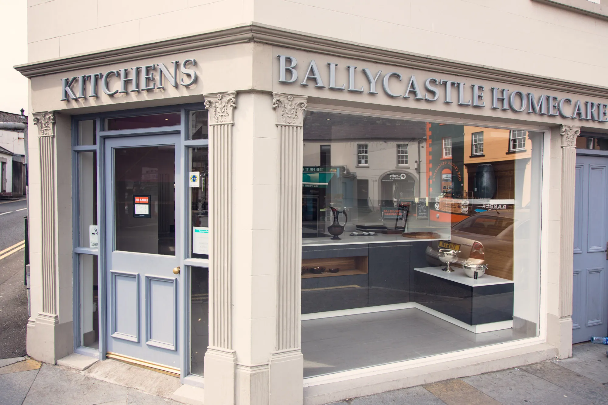 Picture of a house in Ballycastle built by McHenry Bros